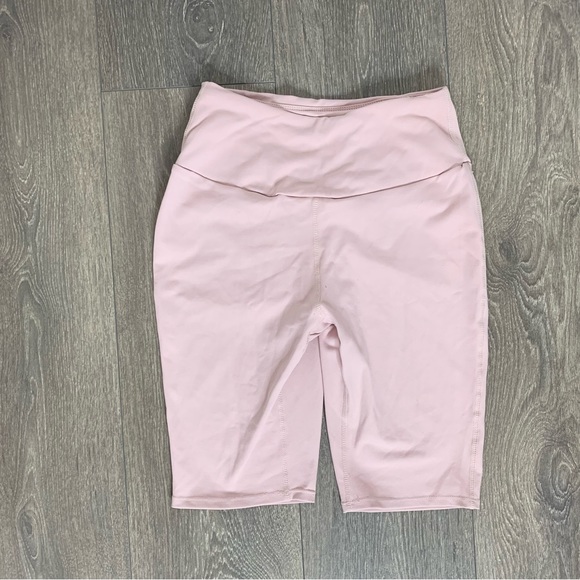 Ryderwear Scrunch Bum Biker Shorts Pink High Rise Waist Size Small - Picture 3 of 8